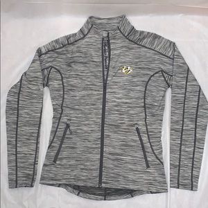 Nashville Predators Women’s Crew Neck Zip Up